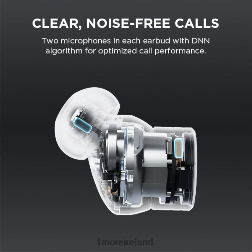 PistonBuds Pro True Wireless Active Noise Canceling Headphones Black Headphones 2ZV0X15 1MORE