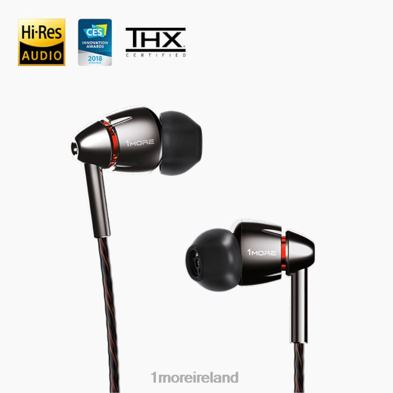 Quad Driver In-Ear Headphones Grey Headphones 2ZV0X23 1MORE